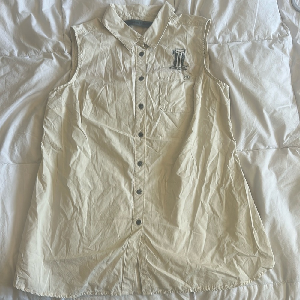 Harley D Button-up Tank
